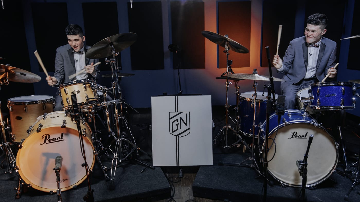 Watch This Drummer Drum Battle With Himself Drumeo Beat