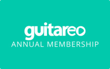 Guitareo Annual Membership thumb